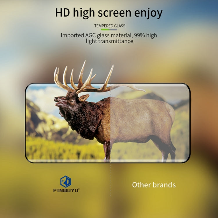 For Xiaomi Mi 11 PINWUYO 9H 3D Hot Bending Tempered Glass Film(Black) -  by PINWUYO | Online Shopping South Africa | PMC TechLife | Buy Now Pay Later Mobicred