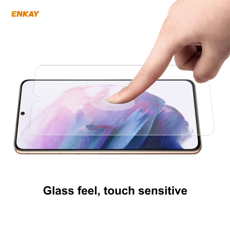 For Samsung Galaxy S21 5G 10 PCS ENKAY Hat-Prince 0.1mm 3D Full Screen Protector Explosion-proof Hydrogel Film - For Samsung by ENKAY | Online Shopping South Africa | PMC TechLife | Buy Now Pay Later Mobicred