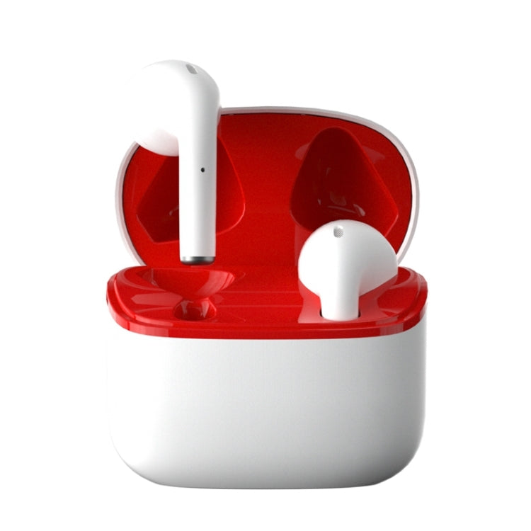 JM12 TWS Earphone Bluetooth 5.0 Touch Control Stereo Bass Sport Wireless Earphone With Mic(White) - TWS Earphone by PMC TechLife | Online Shopping South Africa | PMC TechLife