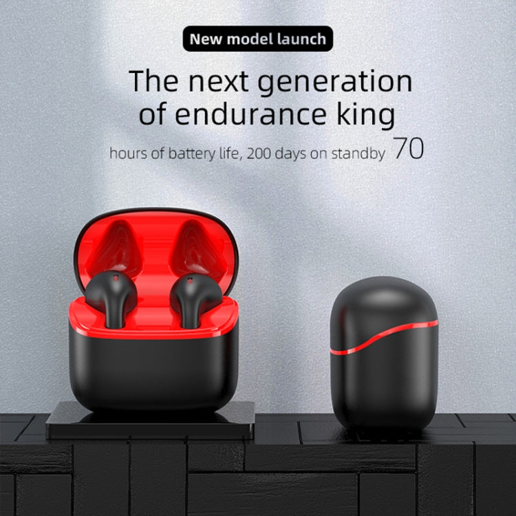 JM12 TWS Earphone Bluetooth 5.0 Touch Control Stereo Bass Sport Wireless Earphone With Mic(Black) - TWS Earphone by PMC TechLife | Online Shopping South Africa | PMC TechLife