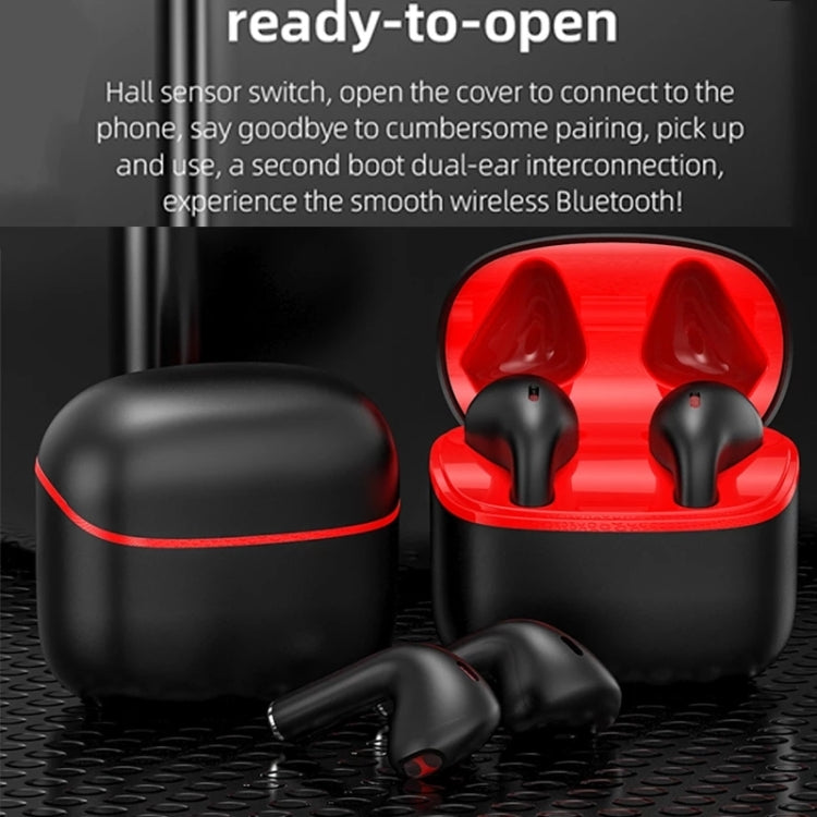 JM12 TWS Earphone Bluetooth 5.0 Touch Control Stereo Bass Sport Wireless Earphone With Mic(Black) - TWS Earphone by PMC TechLife | Online Shopping South Africa | PMC TechLife