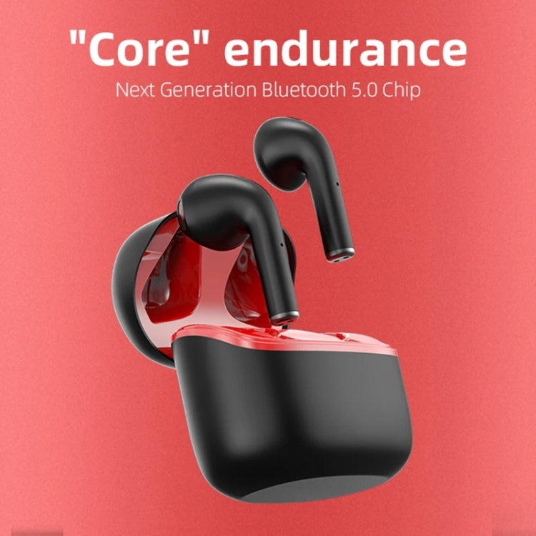 JM12 TWS Earphone Bluetooth 5.0 Touch Control Stereo Bass Sport Wireless Earphone With Mic(Black) - TWS Earphone by PMC TechLife | Online Shopping South Africa | PMC TechLife