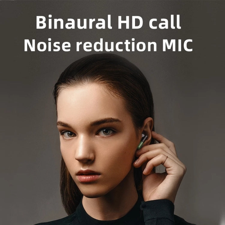 J28 TWS Wireless Bluetooth Earphones LED Digital Display HIFI Music Sport Earphone(Green) - TWS Earphone by PMC TechLife | Online Shopping South Africa | PMC TechLife