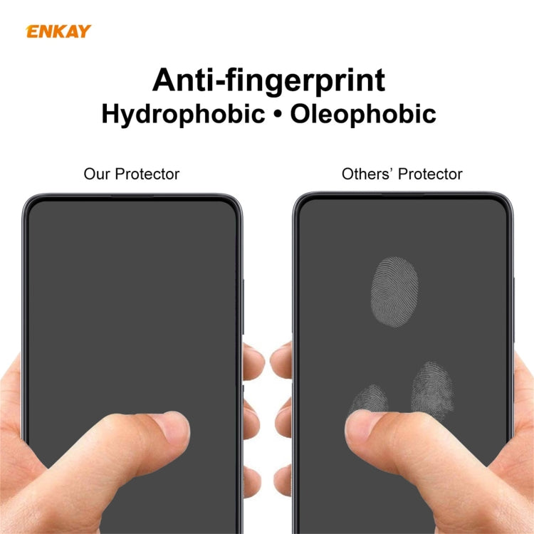 For Redmi Note 10 Pro / Note 10 Pro Max 10 PCS ENKAY Hat-Prince Full Glue 0.26mm 9H 2.5D Tempered Glass Full Coverage Film - free shipping - PMC TechLife - Order now!