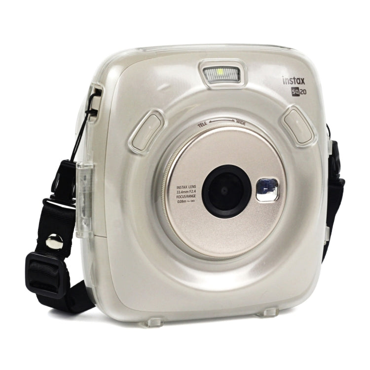 Protective Crystal Shell Case with Strap for Fujifilm Instax Square SQ20 - Protective Case by Richwell | Online Shopping South Africa | PMC TechLife | Buy Now Pay Later Mobicred