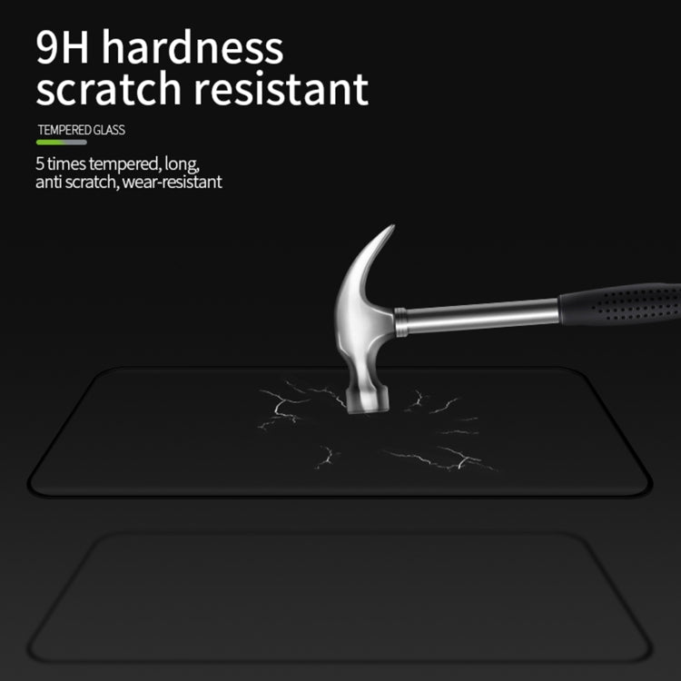 For Xiaomi Mi 11 Ultra PINWUYO 9H 3D Hot Bending Tempered Glass Film(Black) -  by PINWUYO | Online Shopping South Africa | PMC TechLife | Buy Now Pay Later Mobicred