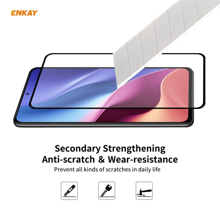 For Xiaomi Mi 11X / 11X Pro / 11i 10 PCS ENKAY Hat-Prince Full Glue 0.26mm 9H 2.5D Tempered Glass Full Coverage Film -  by ENKAY | Online Shopping South Africa | PMC TechLife | Buy Now Pay Later Mobicred