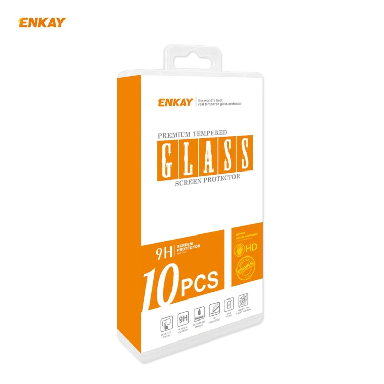 For Xiaomi Mi 11X / 11X Pro / 11i 10 PCS ENKAY Hat-Prince Full Glue 0.26mm 9H 2.5D Tempered Glass Full Coverage Film -  by ENKAY | Online Shopping South Africa | PMC TechLife | Buy Now Pay Later Mobicred