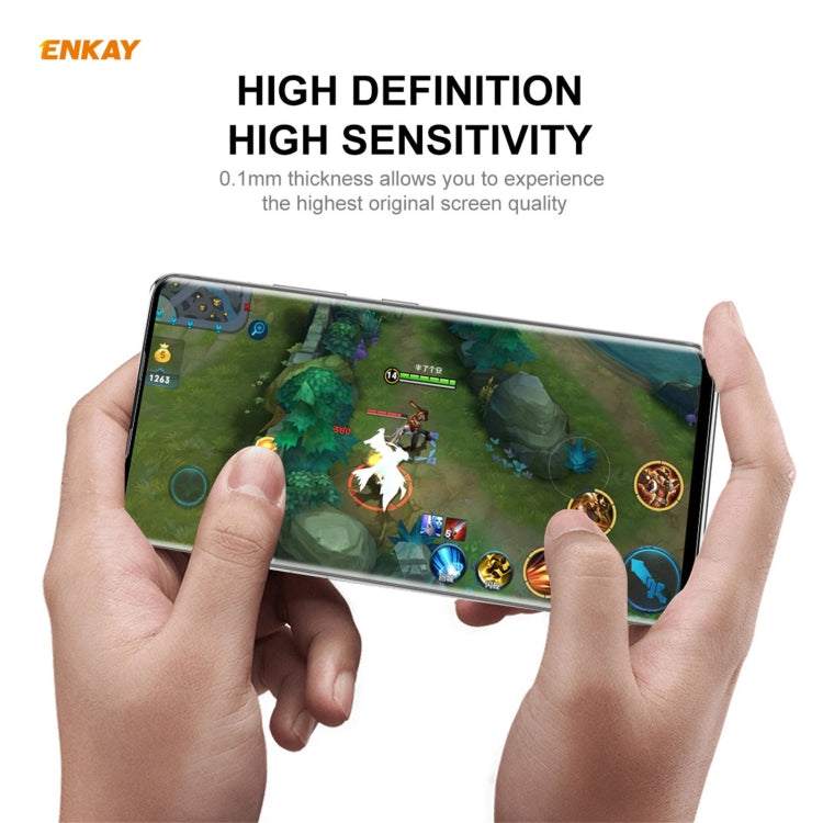 For Redmi Note 10s / Note 10 4G 2 PCS ENKAY Hat-Prince Full Glue Full Coverage Screen Protector Explosion-proof Hydrogel Film - For Xiaomi by ENKAY | Online Shopping South Africa | PMC TechLife | Buy Now Pay Later Mobicred