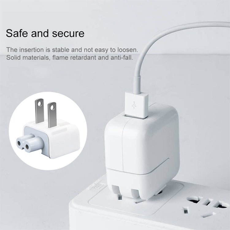 12W USB Charger + USB to 8 Pin Data Cable for iPad / iPhone / iPod Series, US Plug - USB Charger by PMC TechLife | Online Shopping South Africa | PMC TechLife | Buy Now Pay Later Mobicred