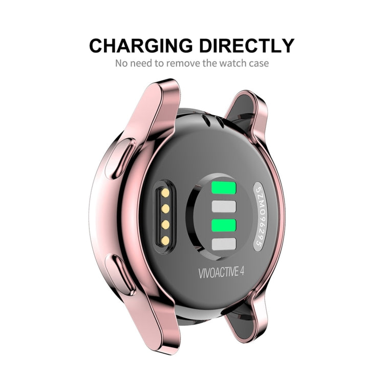 Compatible with Garmin Venu 2S 40mm / Vivoactive 4S 40mm ENKAY Hat-Prince Full Coverage Electroplate TPU Soft Case(Pink) - free shipping - PMC TechLife - Order now!