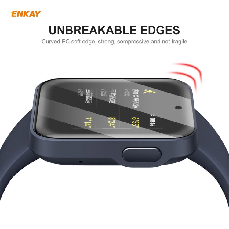 For Redmi Watch 2 PCS ENKAY Hat-Prince 3D Full Screen Soft PC Edge + PMMA HD Screen Protector Film - Screen Protector by ENKAY | Online Shopping South Africa | PMC TechLife | Buy Now Pay Later Mobicred
