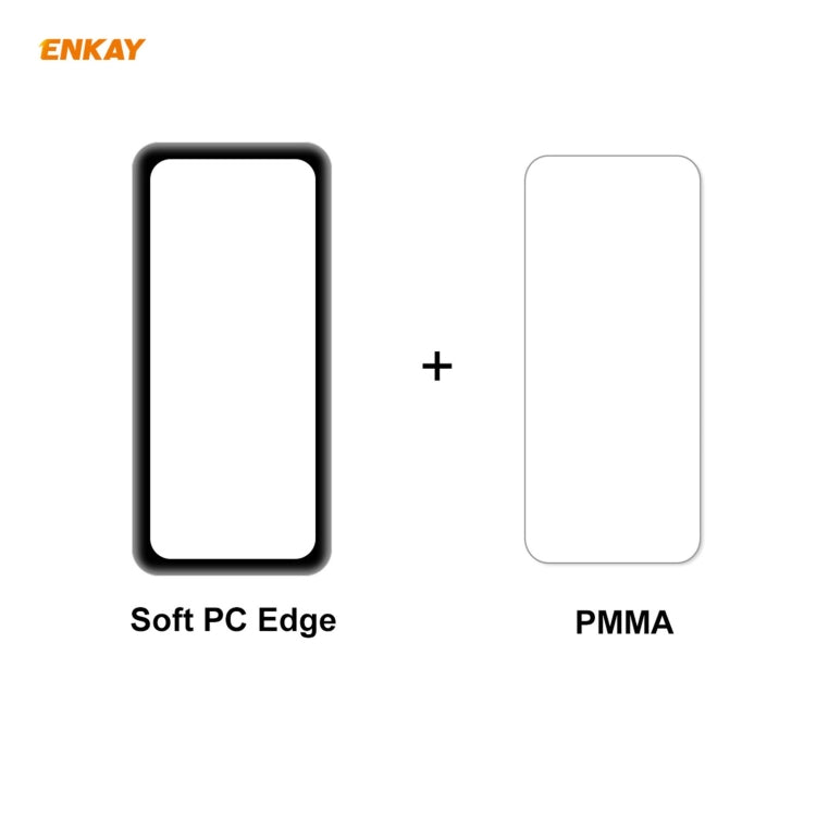 For Huawei B6 2 PCS ENKAY Hat-Prince 3D Full Screen Soft PC Edge + PMMA HD Screen Protector Film - Screen Protector by ENKAY | Online Shopping South Africa | PMC TechLife | Buy Now Pay Later Mobicred