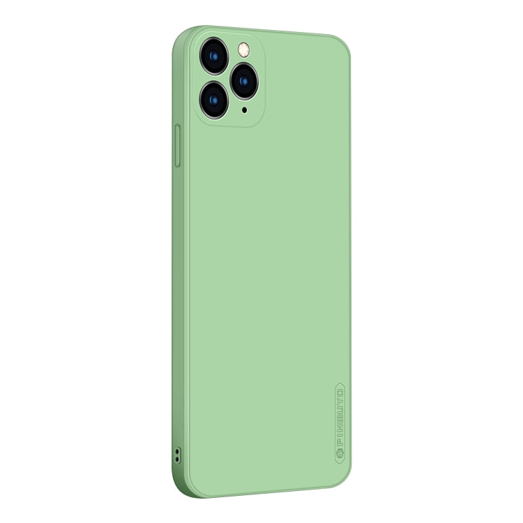 For iPhone 11 Pro Max PINWUYO Sense Series Liquid Silicone TPU Mobile Phone Case (Green) - free shipping - PMC TechLife - Order now!