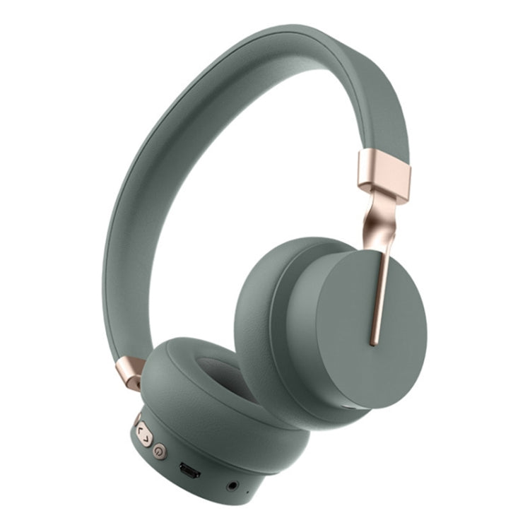 P3 Wireless 5.0 Super Bass HIFI Stereo Gaming Headset with Microphone, Support TF / FM / AUX(Green) - Headset & Headphone by PMC TechLife | Online Shopping South Africa | PMC TechLife