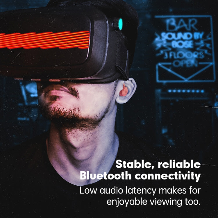 T20 TWS Bluetooth Hooks Wireless Sports Headphones with Charging Box IPX6 Waterproof Noise-cancelling Earphones(Pink) - Bluetooth Earphone by PMC TechLife | Online Shopping South Africa | PMC TechLife