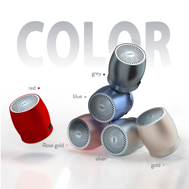 EWA A1 Portable TWS Bluetooth Wireless Speaker IPX5 Waterproof Support TF Card(Rose Gold) - free shipping - PMC TechLife - Order now!