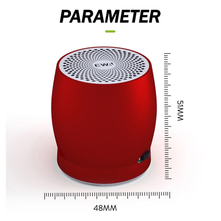 EWA A1 Portable TWS Bluetooth Wireless Speaker IPX5 Waterproof Support TF Card(Silver) - free shipping - PMC TechLife - Order now!