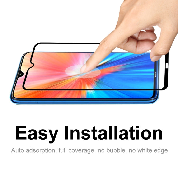 For Xiaomi Redmi Note 8 2021 2 PCS ENKAY Hat-Prince Full Glue 0.26mm 9H 2.5D Tempered Glass Screen Protector Full Coverage Film - Xiaomi Cases by ENKAY | Online Shopping South Africa | PMC TechLife | Buy Now Pay Later Mobicred