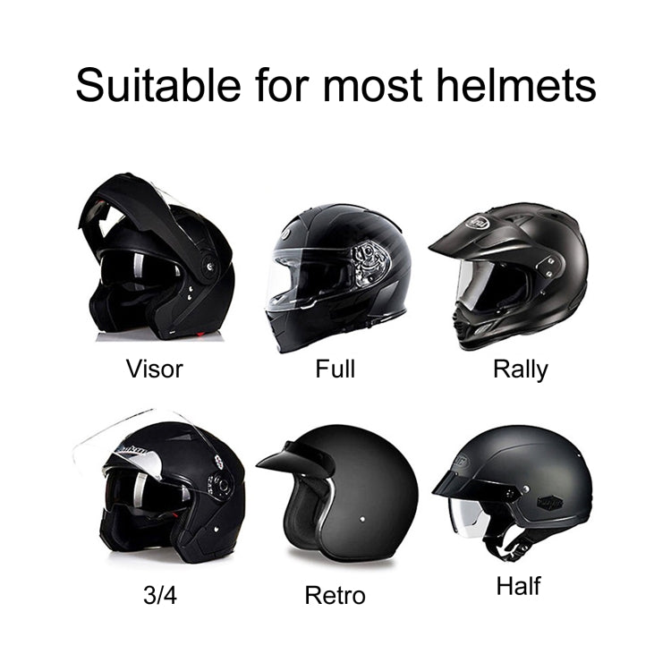 T4 Motorcycle Helmet Bluetooth Headsets BT 5.0 Stereo Automatically Connect to Support SIRI - Motorcycle Walkie Talkie by PMC TechLife | Online Shopping South Africa | PMC TechLife