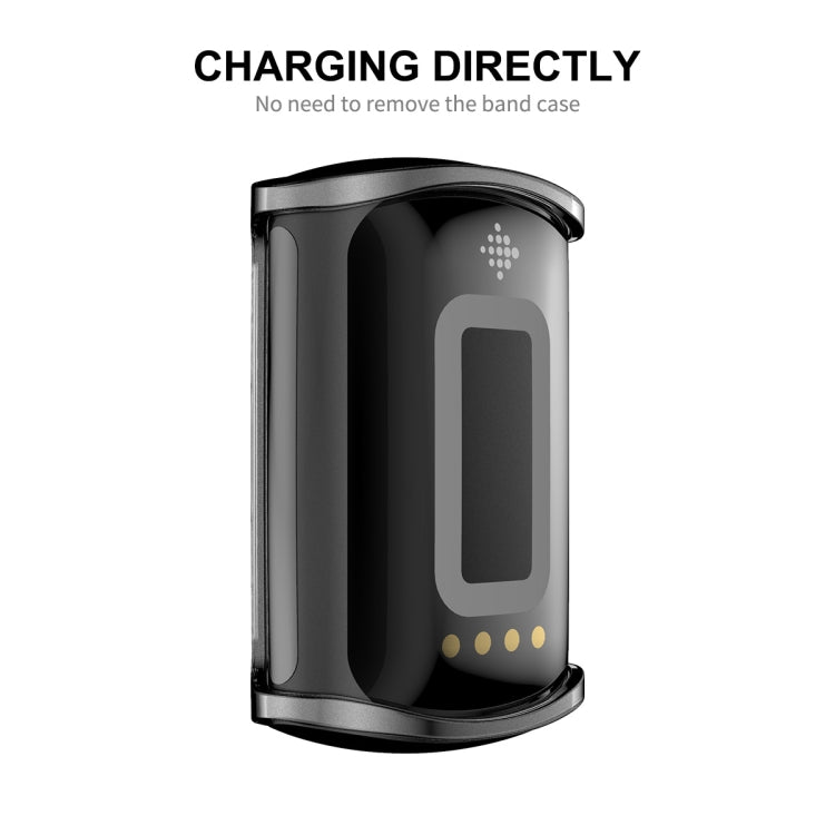 For Fitbit Charge 5 / Charge 6 ENKAY Hat-Prince Full Coverage Transparent Soft Case TPU HD Clear Cover - Watch Cases by ENKAY | Online Shopping South Africa | PMC TechLife | Buy Now Pay Later Mobicred