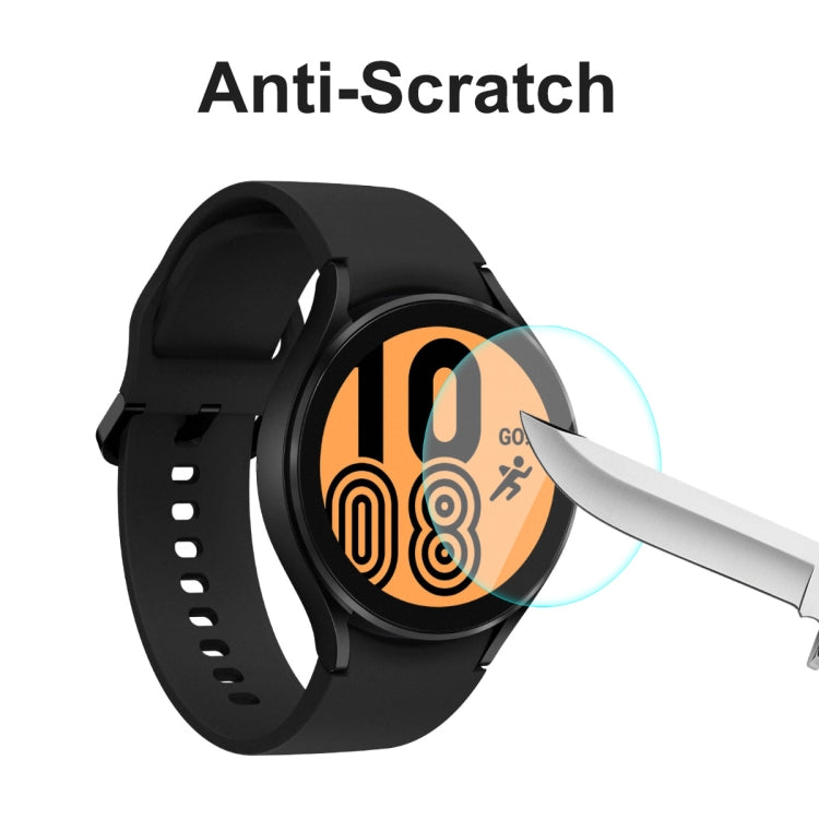 5 PCS For Samsung Galaxy Watch4 44mm ENKAY Hat-Prince 0.2mm 9H 2.15D Curved Edge Tempered Glass Screen Protector Watch Film - free shipping - PMC TechLife - Order now!