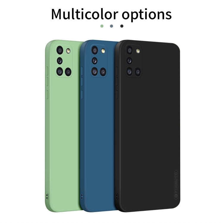 For Samsung Galaxy A31 PINWUYO Touching Series Liquid Silicone TPU Shockproof Case(Green) - free shipping - PMC TechLife - Order now!