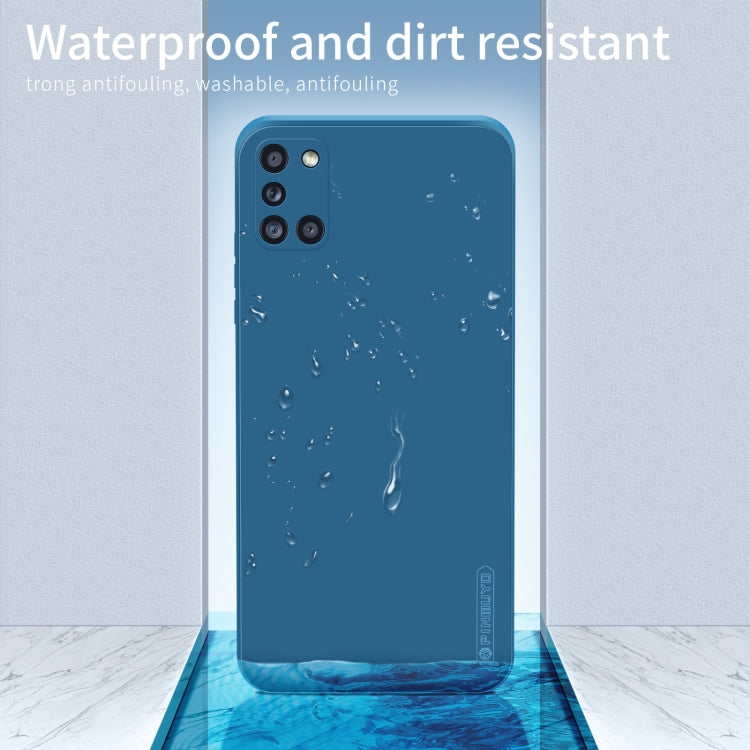 For Samsung Galaxy A31 PINWUYO Touching Series Liquid Silicone TPU Shockproof Case(Green) - free shipping - PMC TechLife - Order now!