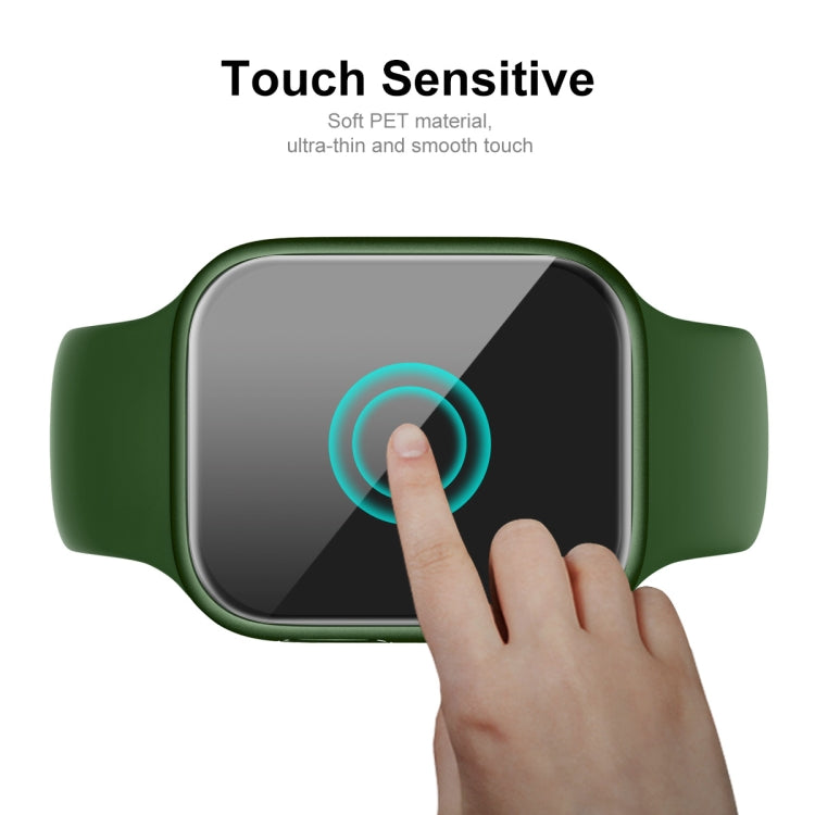 2 PCS ENKAY Hat-Prince Case Friendly 3D Full Screen PET Curved Hot Bending HD Screen Protector Film For Apple Watch Series 7 41mm(Transparent) - Others by ENKAY | Online Shopping South Africa | PMC TechLife | Buy Now Pay Later Mobicred