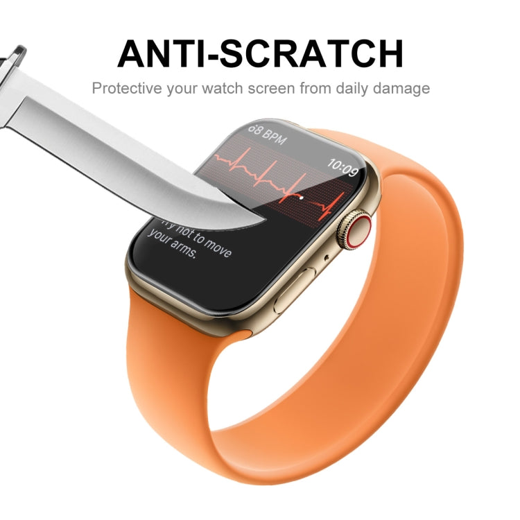 2 PCS ENKAY Hat-Prince Case Friendly 3D Full Screen PET Curved Hot Bending HD Screen Protector Film For Apple Watch Series 7 41mm(Transparent) - Others by ENKAY | Online Shopping South Africa | PMC TechLife | Buy Now Pay Later Mobicred