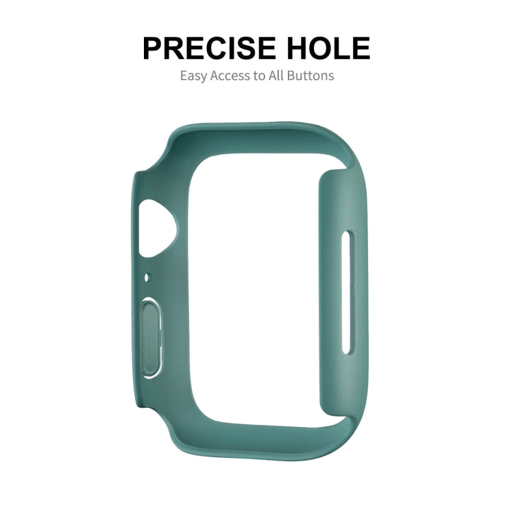 ENKAY Hat-Prince PC Frame + Full Coverage PMMA HD Screen Protector Film For Apple Watch Series 8 / 7 45mm(Dark Blue) - free shipping - PMC TechLife - Order now!