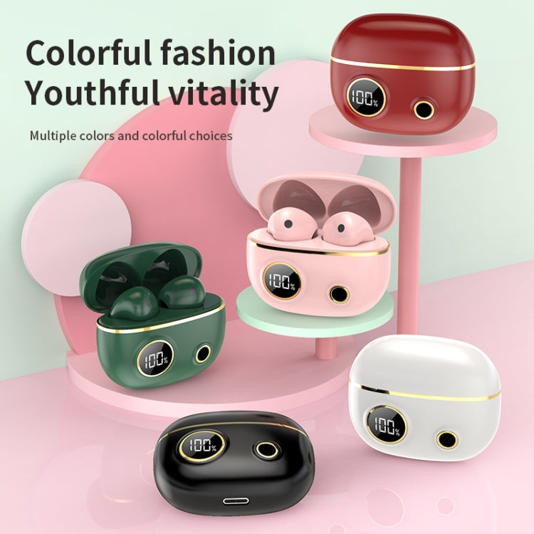 PRO100 TWS Bluetooth 5.2 Noise Canceling Waterproof Earphones 9D Stereo Sports Headphone with Charging Case(Black) - Bluetooth Earphone by PMC TechLife | Online Shopping South Africa | PMC TechLife