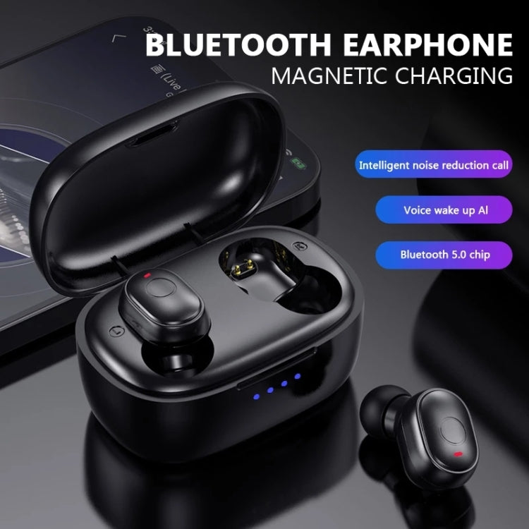 T&G TG911 Bluetooth V5.1 Sport Waterproof Mini Touch-Control Noise Cancelling Earphones(White) - free shipping - PMC TechLife - Order now!
