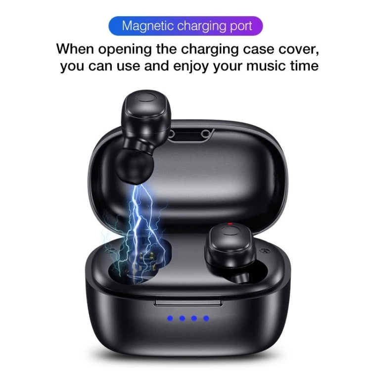 T&G TG911 Bluetooth V5.1 Sport Waterproof Mini Touch-Control Noise Cancelling Earphones(Black) - Bluetooth Earphone by T&G | Online Shopping South Africa | PMC TechLife | Buy Now Pay Later Mobicred