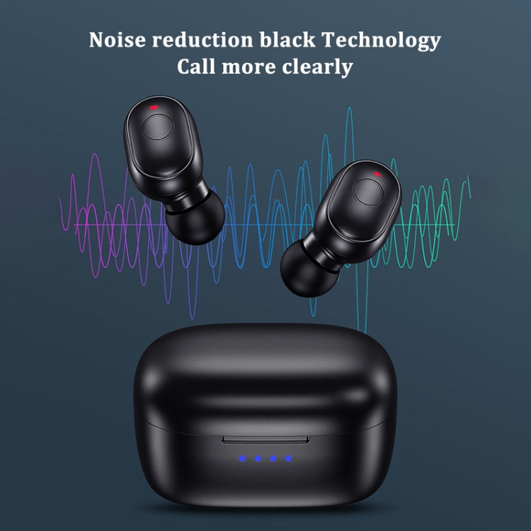 T&G TG911 Bluetooth V5.1 Sport Waterproof Mini Touch-Control Noise Cancelling Earphones(Black) - Bluetooth Earphone by T&G | Online Shopping South Africa | PMC TechLife | Buy Now Pay Later Mobicred