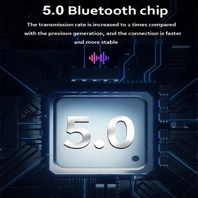 T&G TG909 TWS In-Ear Mini Dual Channel Stereo Bluetooth Earphones with LED Display(Black Gold) - Bluetooth Earphone by T&G | Online Shopping South Africa | PMC TechLife