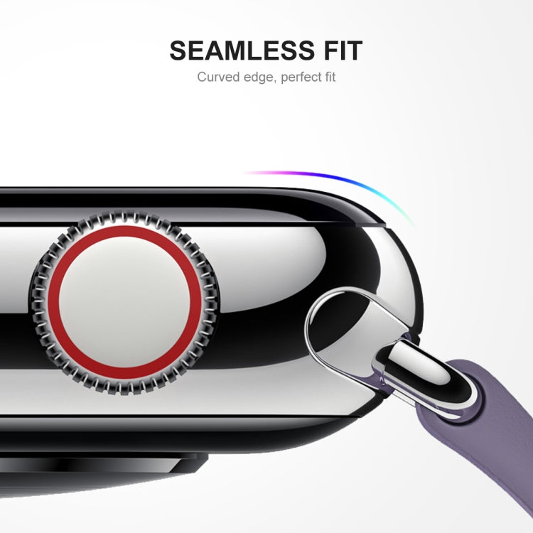 1 PC ENKAY Hat-Prince 3D Curved Edge Full Coverage Full Tempered Glass HD Screen Protector Film For Apple Watch Series 7 41mm(Transparent) - Others by ENKAY | Online Shopping South Africa | PMC TechLife | Buy Now Pay Later Mobicred