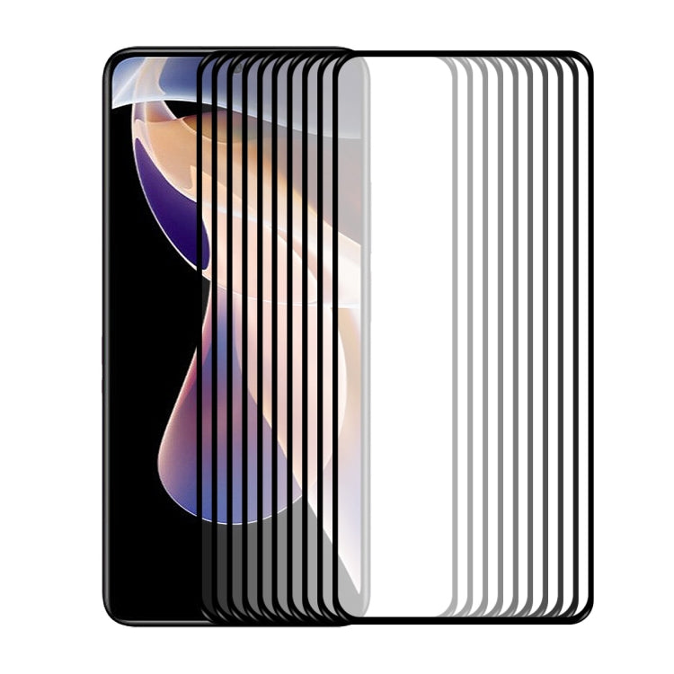 10 PCS For Xiaomi Redmi Note 11 ENKAY Hat-Prince Full Glue 0.26mm 9H 2.5D Tempered Glass Screen Protector Full Coverage Film -  by ENKAY | Online Shopping South Africa | PMC TechLife | Buy Now Pay Later Mobicred