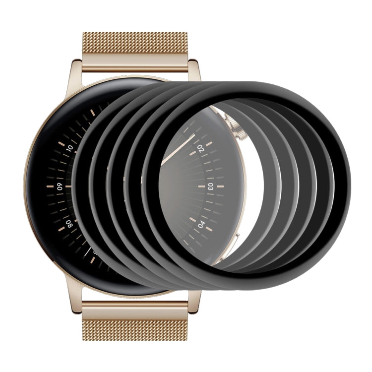 5 PCS For Huawei Watch GT 3 42mm ENKAY Hat-Prince Full Coverage 3D Curved Soft PC Edge + PMMA HD Screen Protector Film - Screen Protector by ENKAY | Online Shopping South Africa | PMC TechLife | Buy Now Pay Later Mobicred