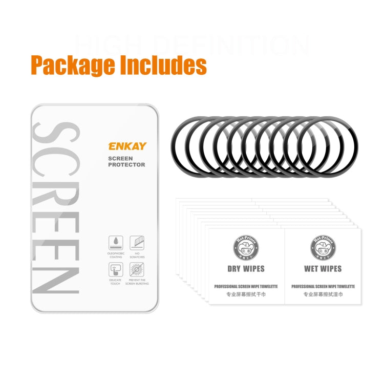 10 PCS For Huawei Watch GT 3 42mm ENKAY Hat-Prince Full Coverage 3D Curved Soft PC Edge + PMMA HD Screen Protector Film - free shipping - PMC TechLife - Order now!