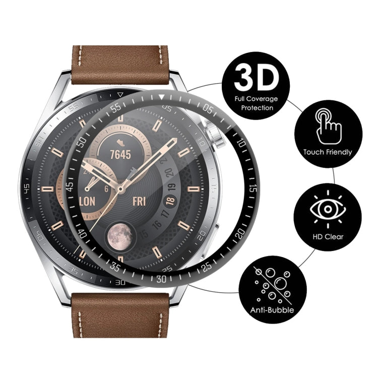 2 PCS For Huawei Watch GT 3 46mm ENKAY Hat-Prince Full Coverage 3D Curved Soft PC Edge + PMMA HD Screen Protector Film - Screen Protector by ENKAY | Online Shopping South Africa | PMC TechLife | Buy Now Pay Later Mobicred