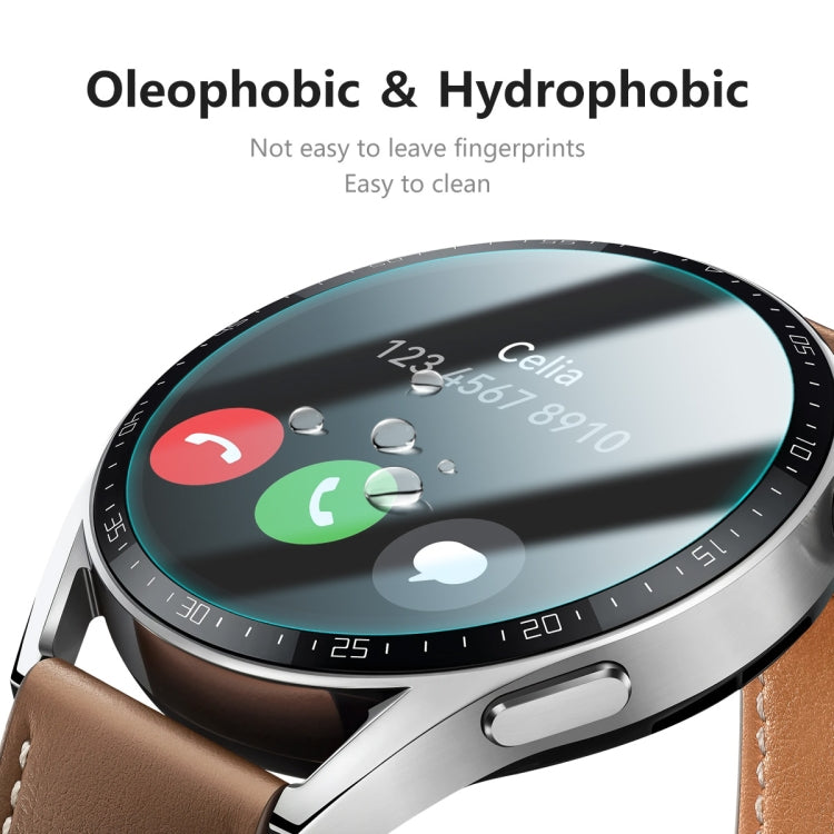 2 PCS For Huawei Watch GT 3 46mm ENKAY Hat-Prince Crystal Screen Protector Anti-scratch Watch Film - Screen Protector by ENKAY | Online Shopping South Africa | PMC TechLife | Buy Now Pay Later Mobicred