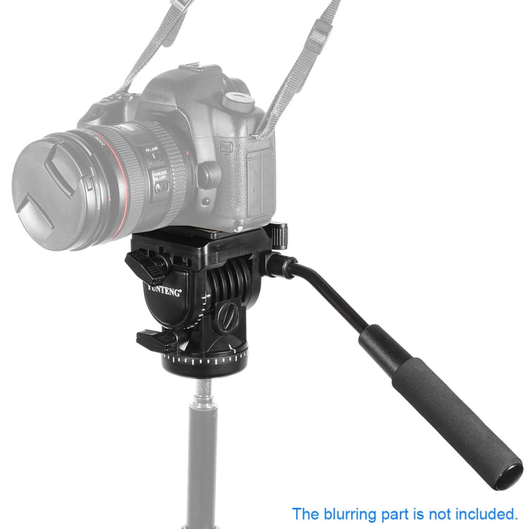 YUNTENG YT-950 Heavy Duty Tripod Action Fluid Drag Head with Quick Mount Plate - free shipping - PMC TechLife - Order now!