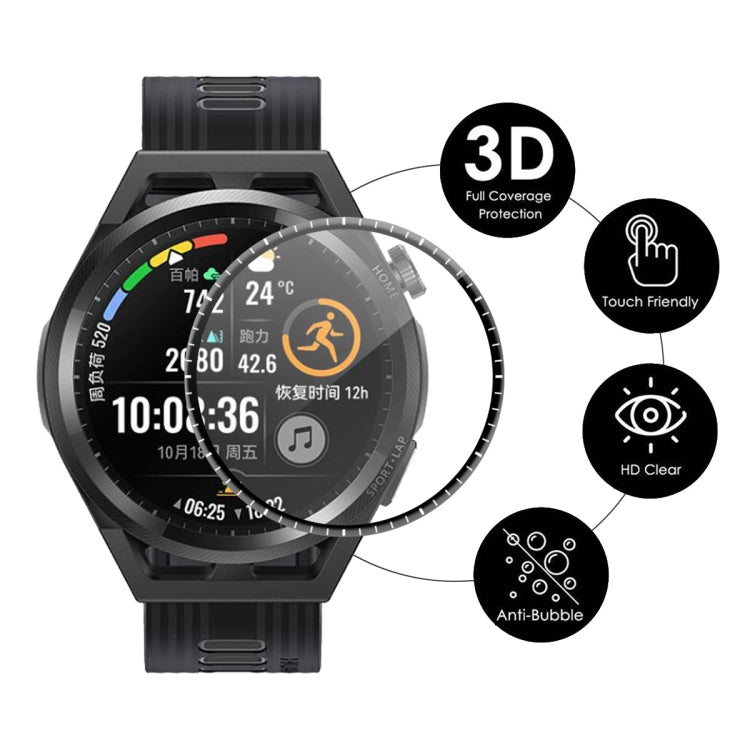 10 PCS For Huawei Watch GT Runner 46mm ENKAY Hat-Prince 3D Full Coverage Soft PC Curved Edge + PMMA HD Screen Protector Film - free shipping - PMC TechLife - Order now!