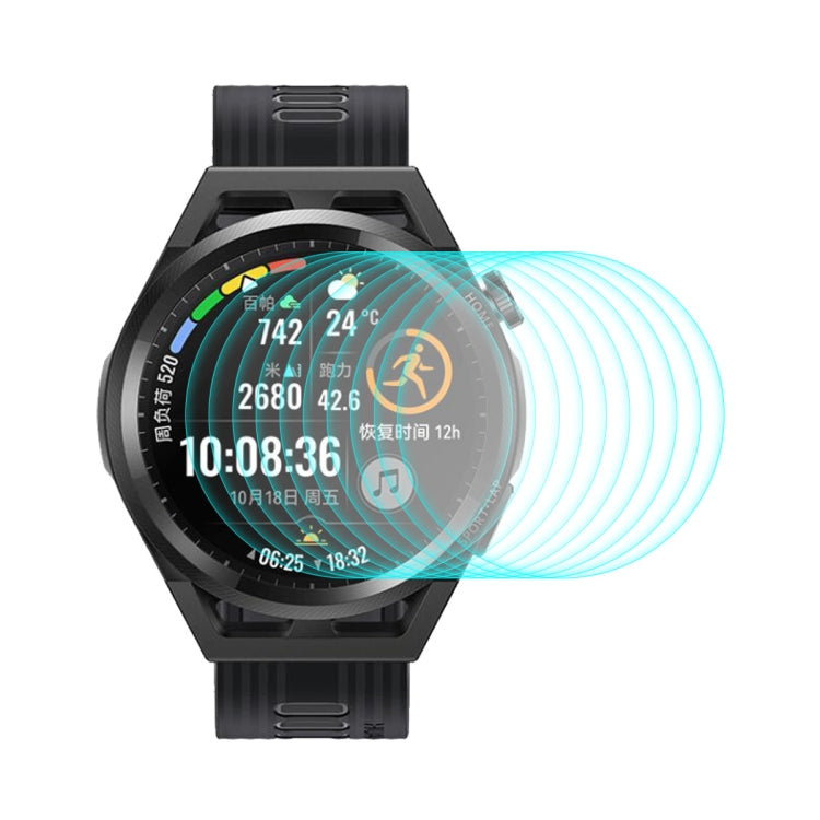 10 PCS For Huawei Watch GT Runner 46mm ENKAY Hat-Prince 0.2mm 9H 2.15D Curved Edge Tempered Glass Screen Protector Watch Film - Screen Protector by ENKAY | Online Shopping South Africa | PMC TechLife | Buy Now Pay Later Mobicred