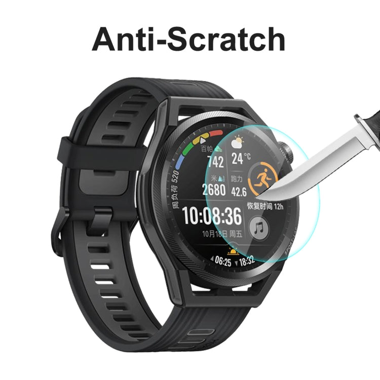 10 PCS For Huawei Watch GT Runner 46mm ENKAY Hat-Prince 0.2mm 9H 2.15D Curved Edge Tempered Glass Screen Protector Watch Film - Screen Protector by ENKAY | Online Shopping South Africa | PMC TechLife | Buy Now Pay Later Mobicred