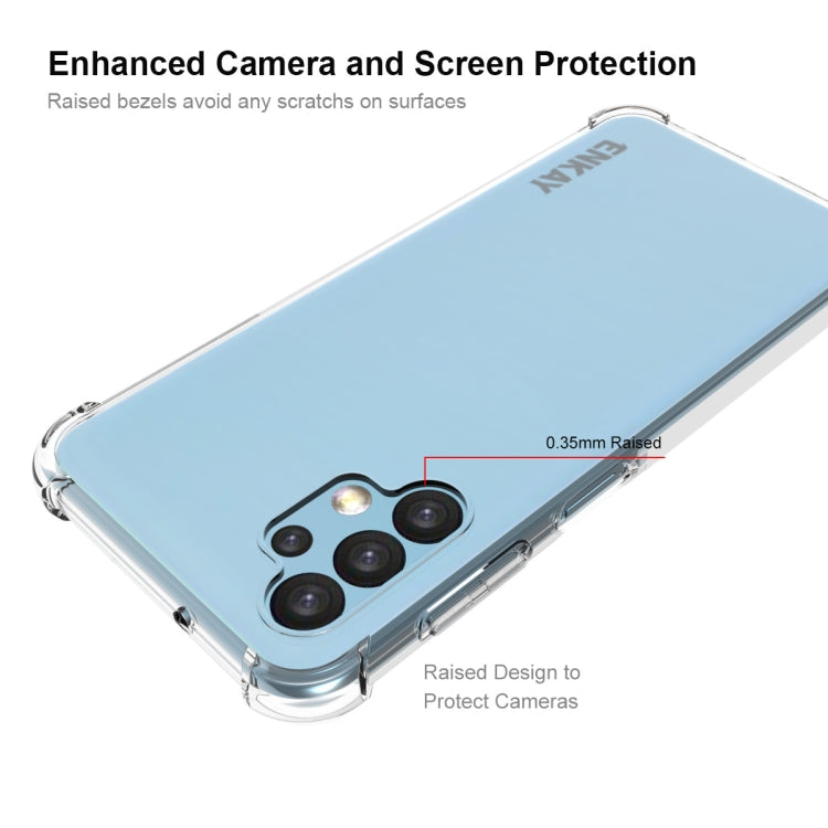 For Samsung Galaxy A13 4G ENKAY Transparent TPU Shockproof Case - free shipping - PMC TechLife - Order now!