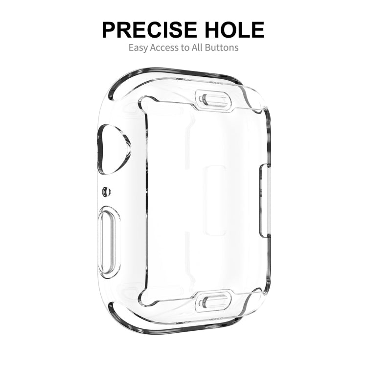 For Apple Watch Series 8 / 7 45mm ENKAY Hat-Prince Transparent TPU Case - Watch Cases by ENKAY | Online Shopping South Africa | PMC TechLife | Buy Now Pay Later Mobicred