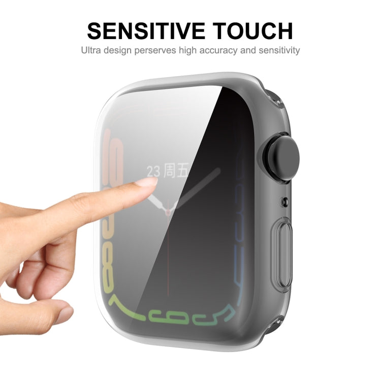 For Apple Watch Series 8 / 7 45mm ENKAY Hat-Prince Transparent TPU Case - Watch Cases by ENKAY | Online Shopping South Africa | PMC TechLife | Buy Now Pay Later Mobicred