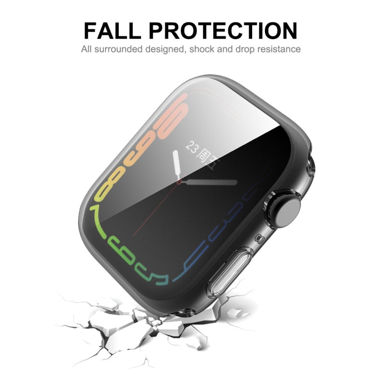 For Apple Watch Series 8 / 7 45mm ENKAY Hat-Prince Transparent TPU Case - Watch Cases by ENKAY | Online Shopping South Africa | PMC TechLife | Buy Now Pay Later Mobicred